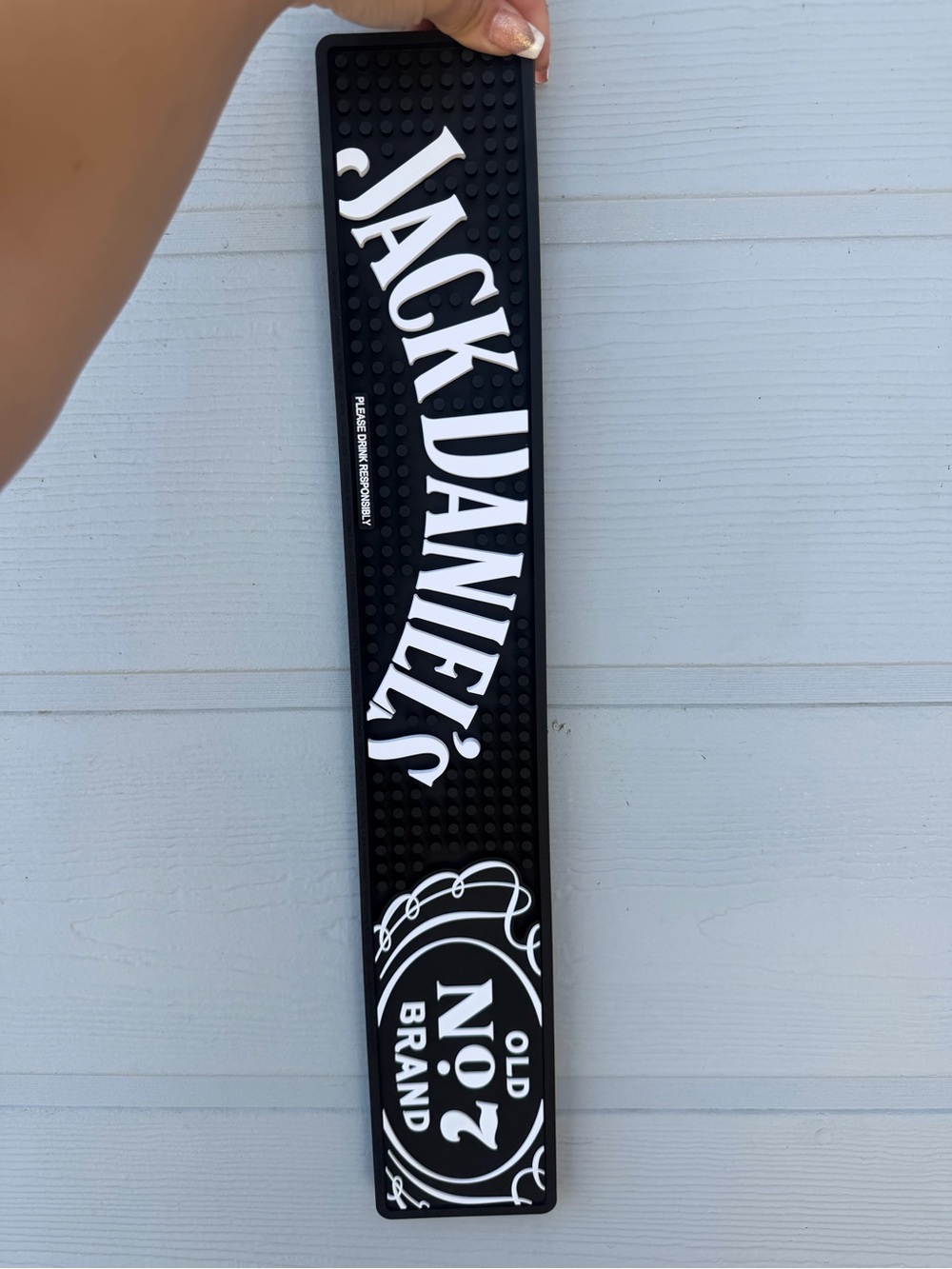 Jack Daniel’s Whiskey Bar Rail Mat